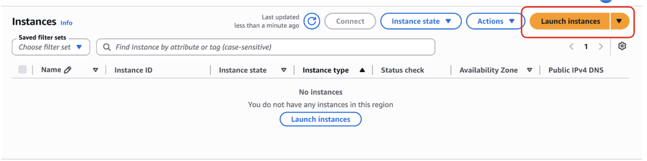 Figure 4: Create your EC2 machine lab.