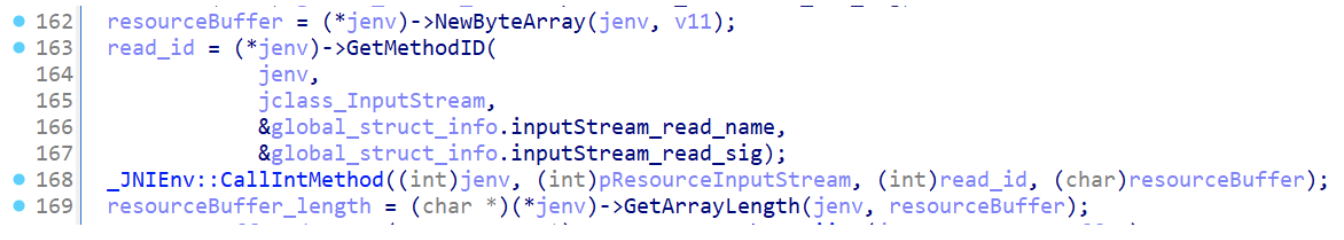 Figure 9: Allocate memory for decrypted buffer